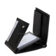 Kožená peněženka v dárkové krabičce černá SGG1021