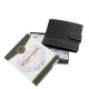 Usnjena denarnica v darilni škatli črna SGG6002L/T