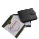 Leather wallet in gift box black SMC09/T