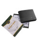 Leather wallet in gift box black SMC1021