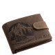 Кожен портфейл с модел горска къщичка GreenDeed CABI1021/T кафяв