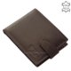Bőr pénztárca férfiaknak WILD BEAST barna SWB09/T