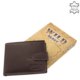 Bőr pénztárca férfiaknak WILD BEAST barna SWB09/T