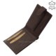 Bőr pénztárca férfiaknak WILD BEAST barna SWB09/T