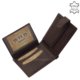 Bőr pénztárca férfiaknak WILD BEAST barna SWB09/T