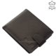Leather wallet for men WILD BEAST black SWB09 / T