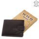 Leather wallet for men WILD BEAST black SWB09 / T