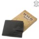 Leather wallet for men WILD BEAST gray SWB09 / T