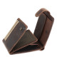 Leather wallet form-1 with car pattern A2A1021/T