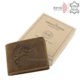 Leather wallet for anglers with carp pattern RFID APR102