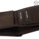 Leather wallet La Scala ANM24 dark brown