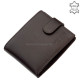 Læderpung med RFID-beskyttelse brun ACL6002L/T
