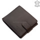 Portefeuille en cuir avec protection RFID marron ACL6002L/T