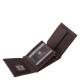 Usnjena denarnica z RFID zaščito rjava LSH1021
