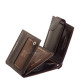 Bőr pénztárca RFID védelemmel barna RG08/T