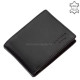 Leather wallet with RFID protection black ACL1021