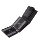 Bőr pénztárca RFID védelemmel fekete AST08/T