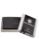 Leather wallet with RFID protection black AST102