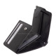 Leather wallet with RFID protection black AST1021/T