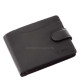 Leather wallet with RFID protection black AST1027/T