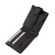 Bőr pénztárca RFID védelemmel fekete AST1027/T