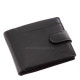 Kožená peňaženka s RFID ochranou čierna AST6002L/T