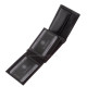 Portafoglio in pelle con protezione RFID nero DVI102