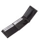 Bőr pénztárca RFID védelemmel fekete DVI102