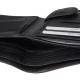 Leather wallet with RFID protection black DVI102