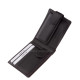Usnjena denarnica z RFID zaščito črna DVI102/T
