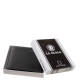 Kožená peněženka s RFID ochranou černá DVI1021