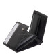 Usnjena denarnica z RFID zaščito črna DVI1021