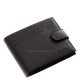 Ledergeldbörse mit RFID-Schutz schwarz DVI1021/T