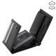 Bőr pénztárca RFID védelemmel fekete La Scala TGN1021