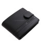 Portofel din piele cu protectie RFID negru RG102 / T