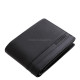 Ledergeldbörse mit RFID-Schutz schwarz RG1021