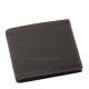 Usnjena denarnica z RFID zaščito črna SHL1021
