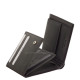 Portefeuille en cuir avec protection RFID noir SHL1021