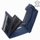 Ledergeldbörse mit RFID-Schutz blau TGN6002L/T