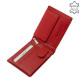 Bőr pénztárca RFID védelemmel piros ACL1021