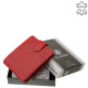 Leather wallet with RFID protection red ACL1021/T