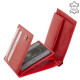Leder Geldbörse mit RFID-Schutz rot La Scala TGN1021