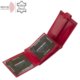 Bőr pénztárca RFID védelemmel piros RG1021/T