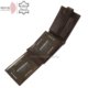 Læderpung med RFID -beskyttelse mørkebrun RG1021 / T
