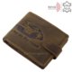 Leather wallet tuning car with pattern RFID A5AR08 / T