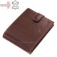 Leather wallet light brown Giultieri RF09 / T