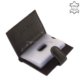 Corvo Bianco schwarzer Kartenhalter SFC808 / T