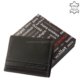 Crni novčanik Corvo Bianco SFC09