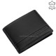 Črna denarnica Corvo Bianco SFC1002