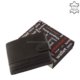 Černá peněženka Corvo Bianco SFC1027 / T